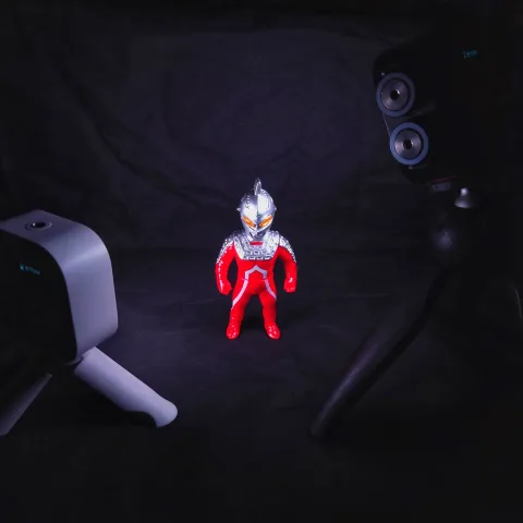 Figura impresa en 3D, en la tienda de ejemplo Matriz